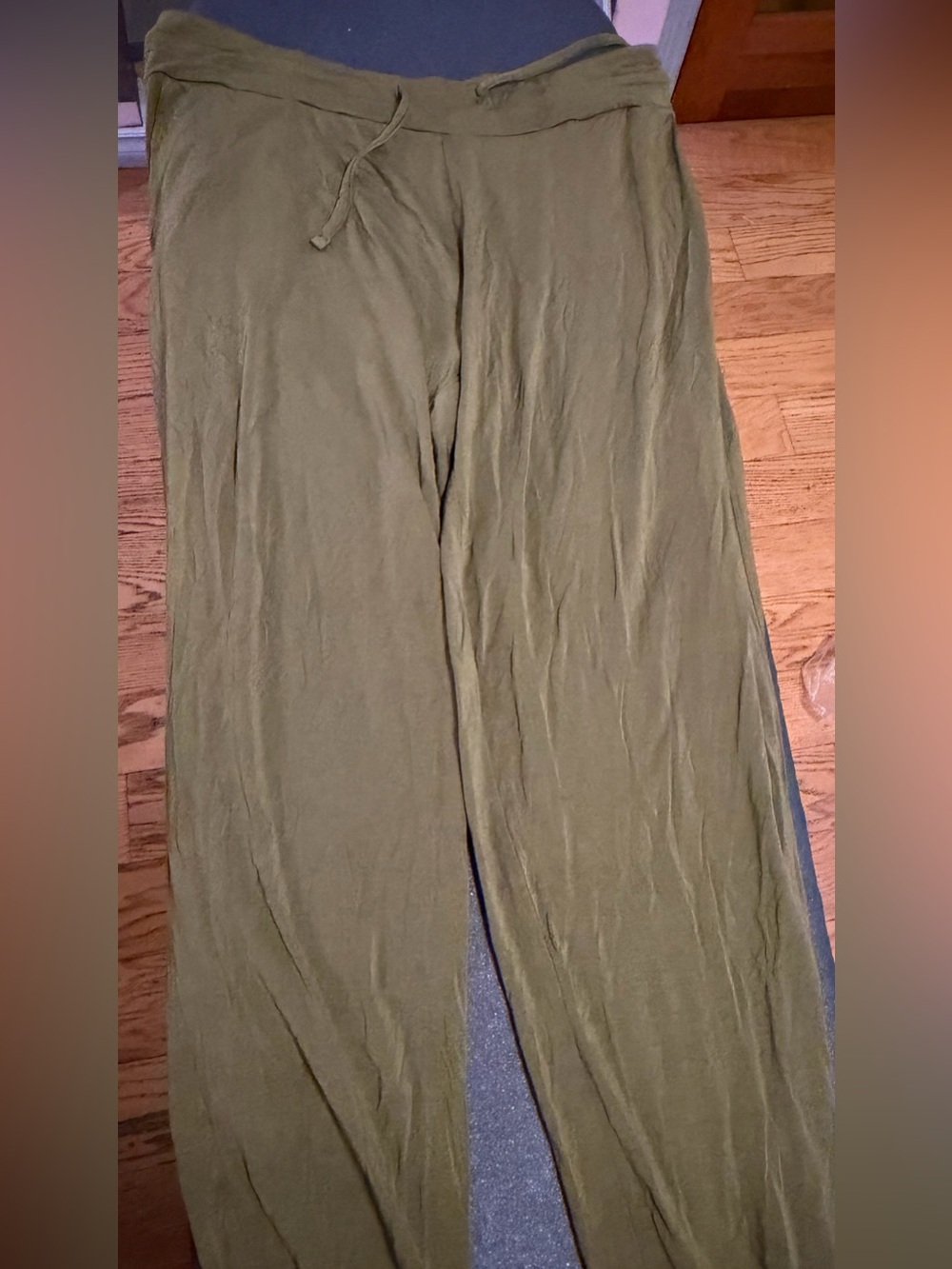 NWOT Olive Green Knix Stretchy Modal Pants size XL